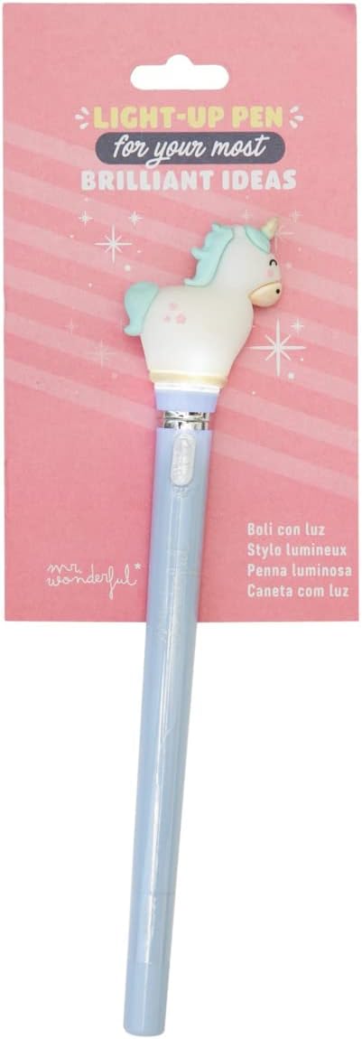 Detalle 2 de Mr. Wonderful Stylo licorne lumineux ✏
