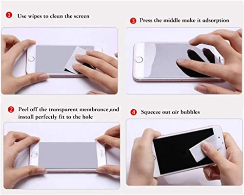Thumbnail 4 de Lucyliy (3 Pièces) Protection d'écran en verre trempé 9H pour Tecno Camon 19 — haute définition et anti-rayures