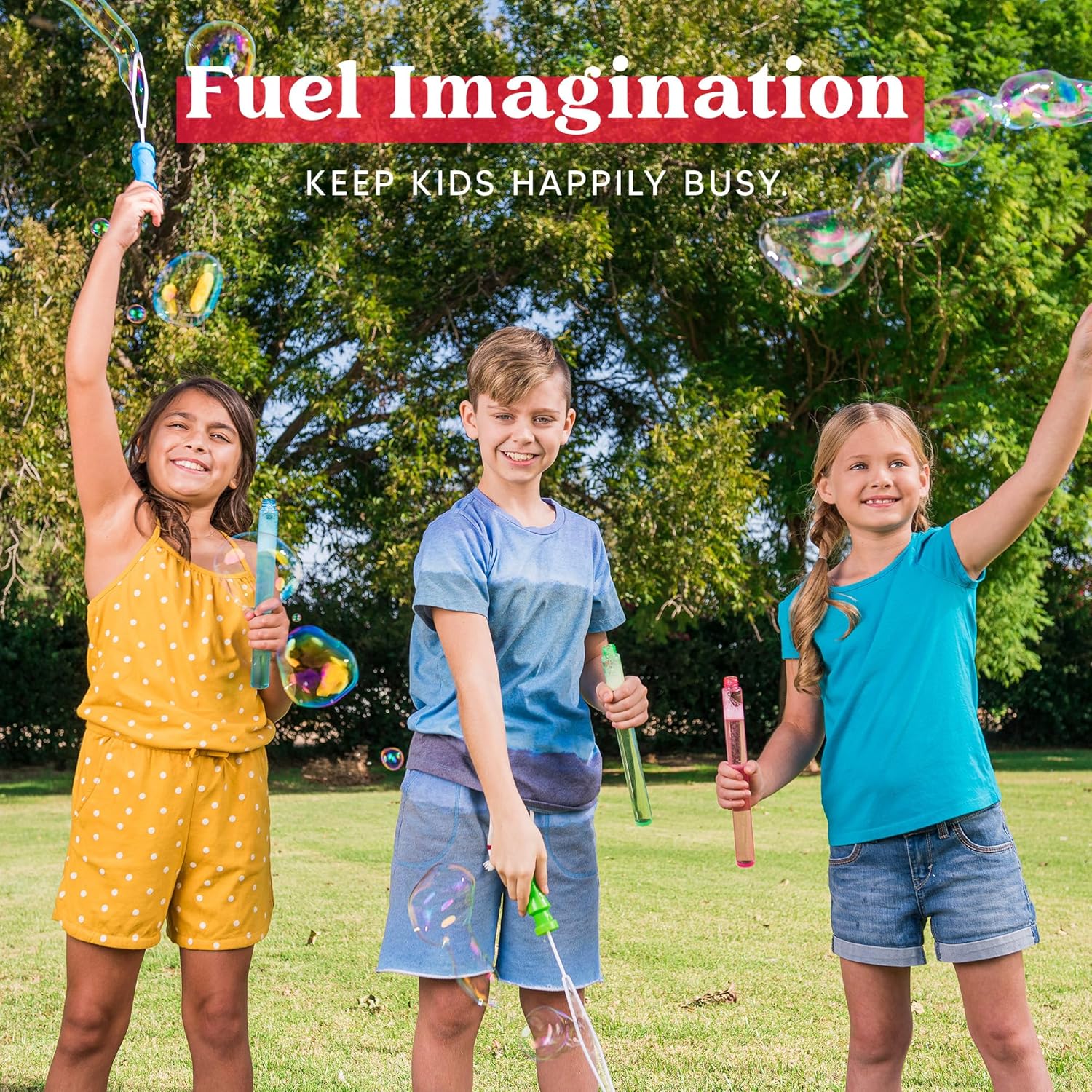 Thumbnail 3 de JOYIN 14.6" Big Bubble Wands for Kids 🎈