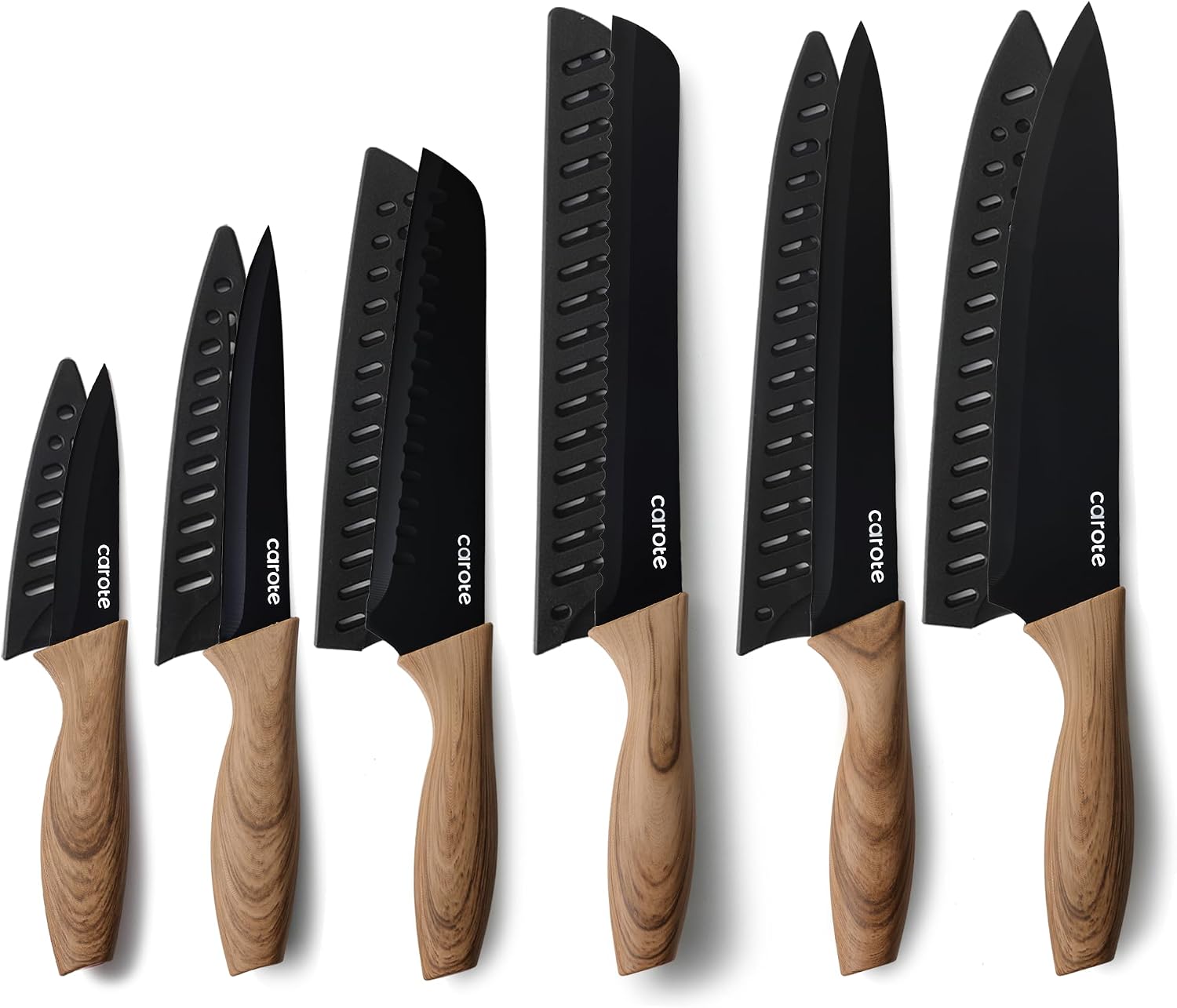 Detalle de CAROTE Knife Set, 12-Piece
