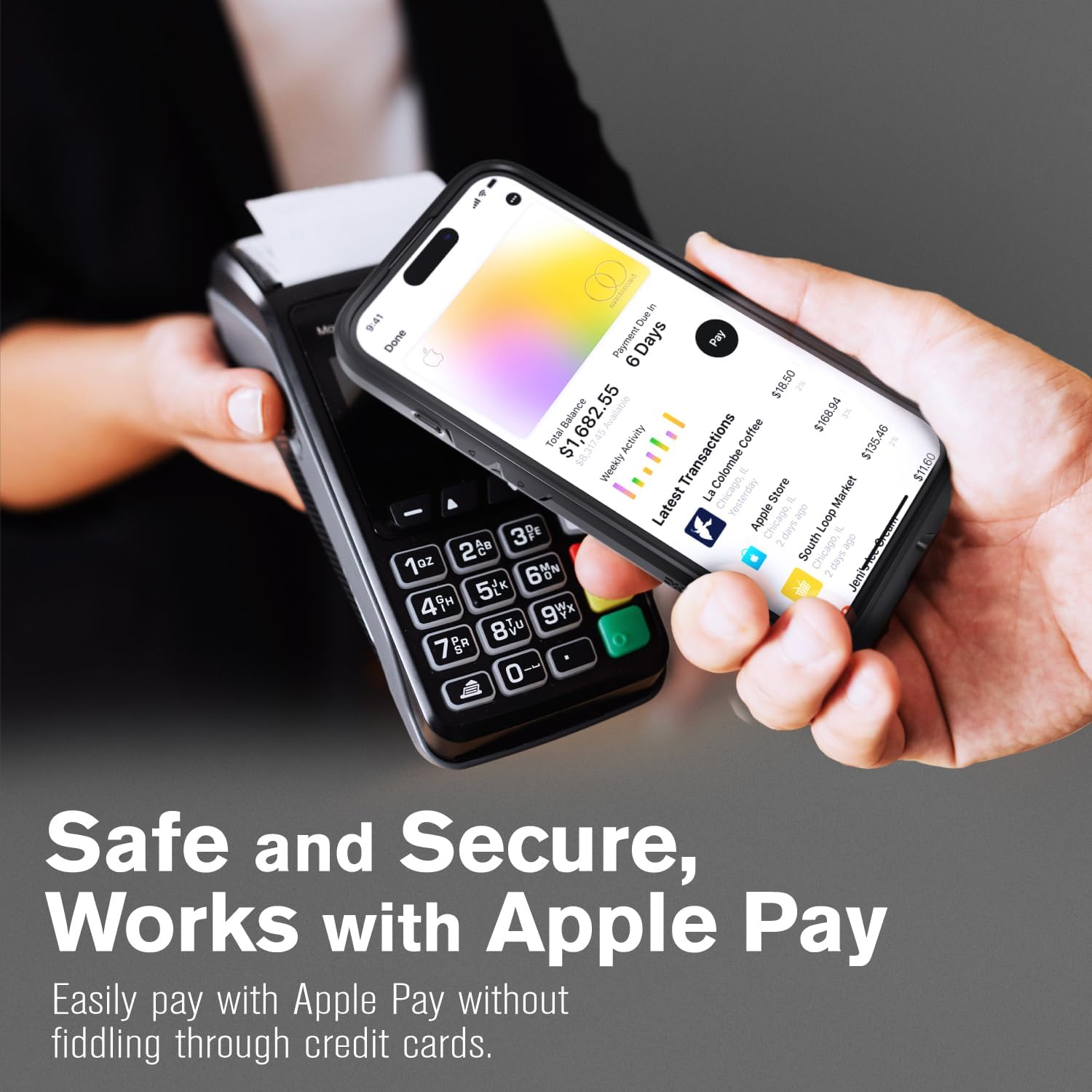 Thumbnail 5 de VENA vCommute for iPhone 17 Pro Wallet Case with Military Drop Protection