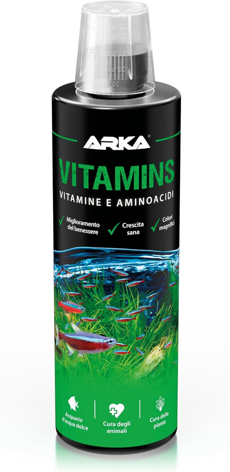 Detalle de Integratore per pesci Vitamins 473 ml – multivitaminico liquido per acquari dolci
