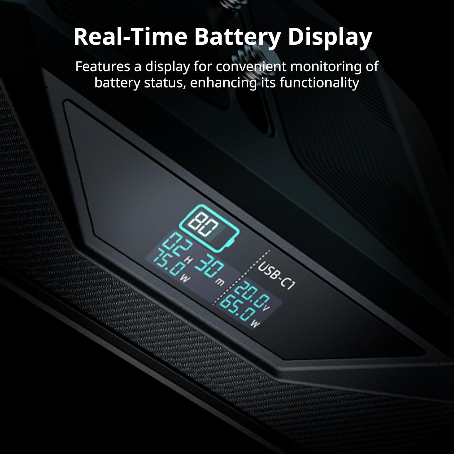 Thumbnail 4 de SMALLRIG Batterie de Base CB75 73,8 Wh (5 000 mAh) avec double USB-C 65 W et sortie 5 ports – 4826