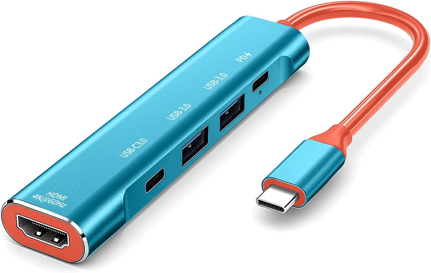 Detalle de RREAKA Switch2 TV Dock Station – tragbare Dock-Ersatzlösung für Nintendo Switch/Switch OLED/Switch2 mit HDMI (4K 60 Hz) und USB-C