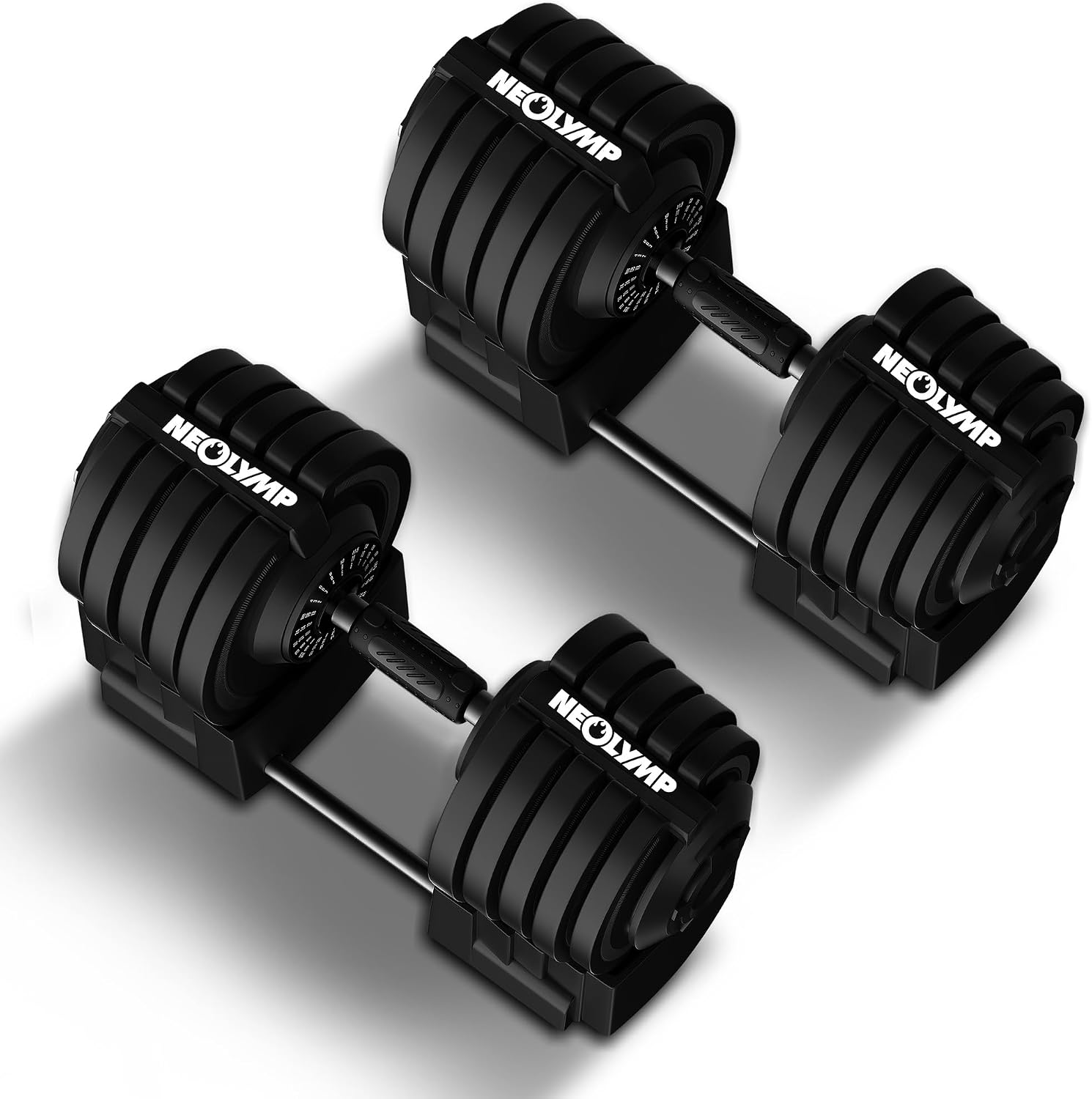 Detalle de NEOLYMP Kurzhantel verstellbar 2–40 kg 🏋