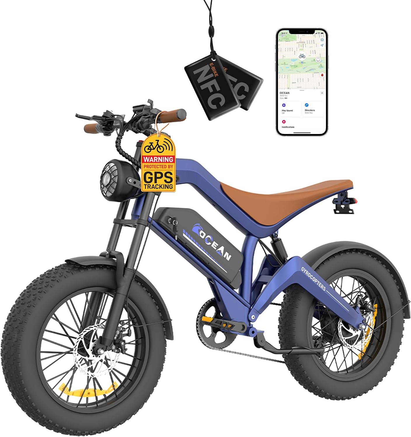 Gyrocopters electric dirt bike 1500W