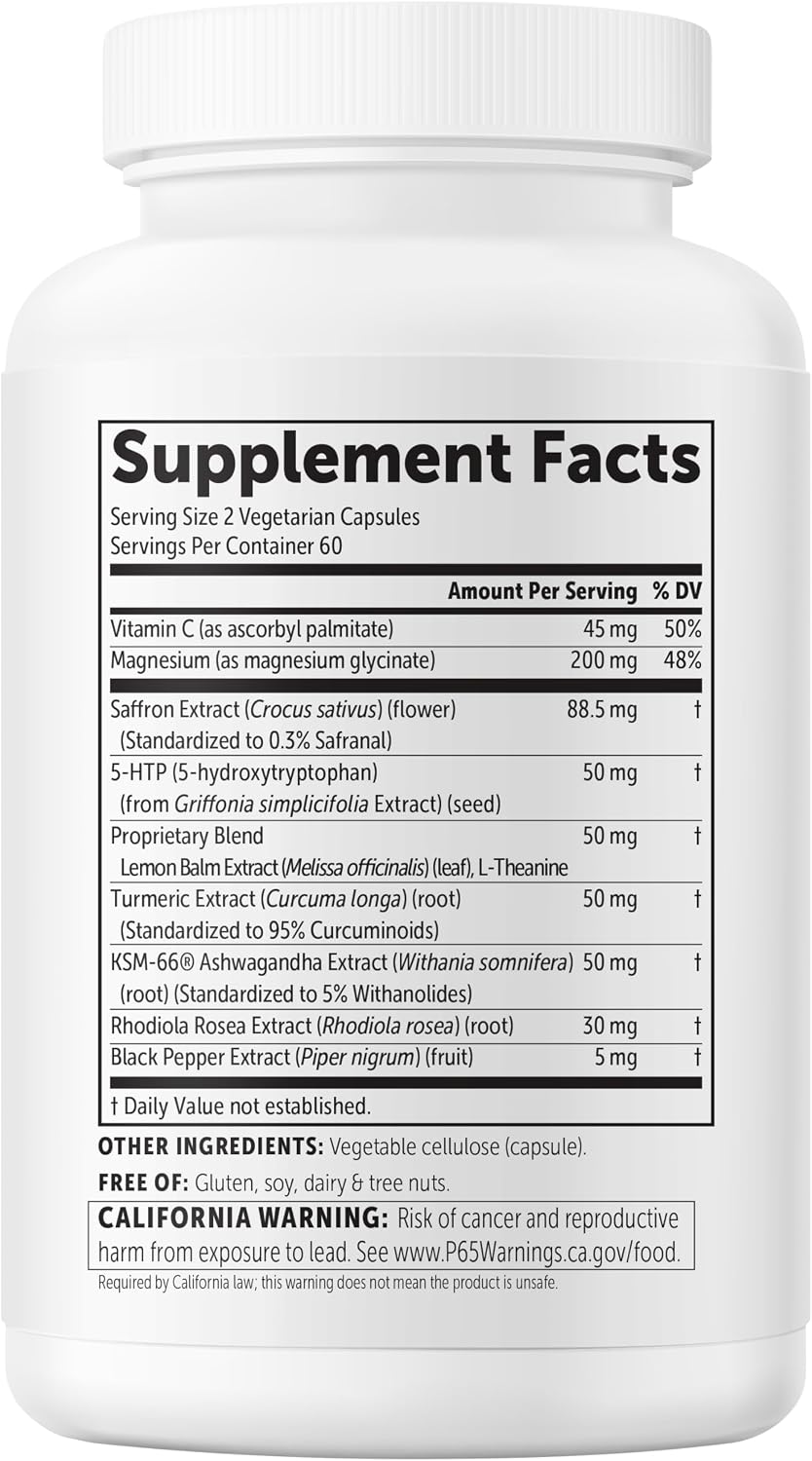 Thumbnail 6 de Micro Ingredients Saffron+ 10-in-1 Supplement, 120 Vegetarian Capsules