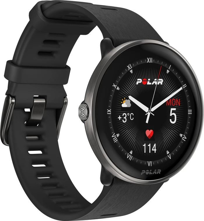 Thumbnail 2 de Polar Ignite 3 Titanium/Schwarz – Smartwatch für Schlaf, Aktivität und Regeneration