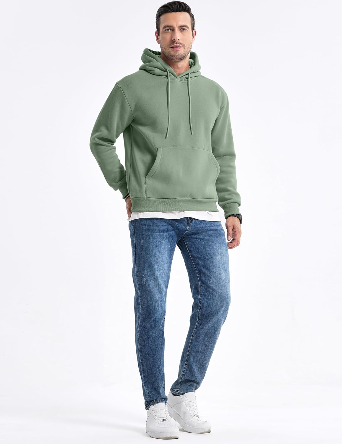 Thumbnail 6 de JMIERR Hoodie Herren Kapuzenpullover