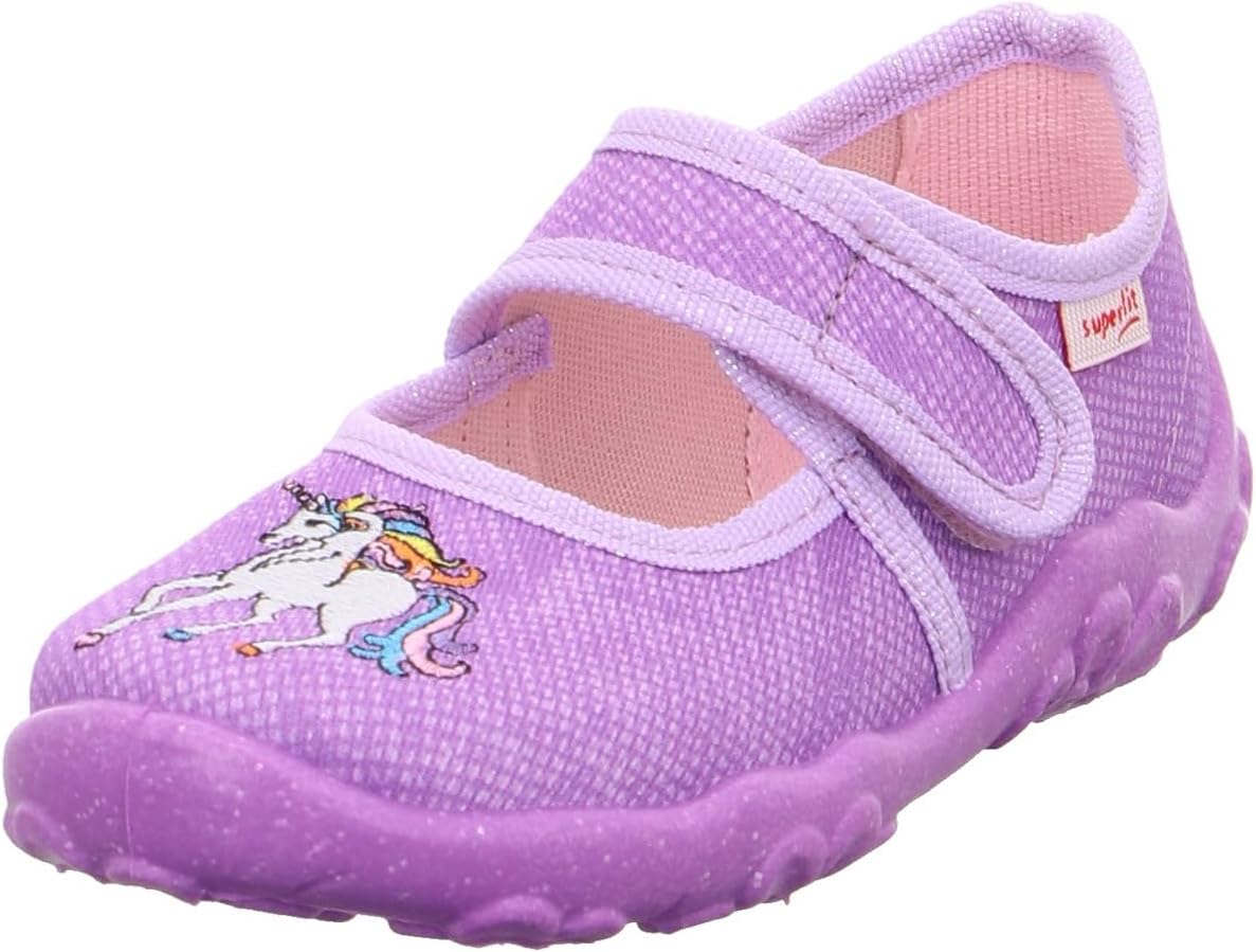 Thumbnail 6 de Superfit Mädchen Bonny Hausschuhe Pink/Lila 32 EU – Bequeme Klett-Hausschuhe für zu Hause