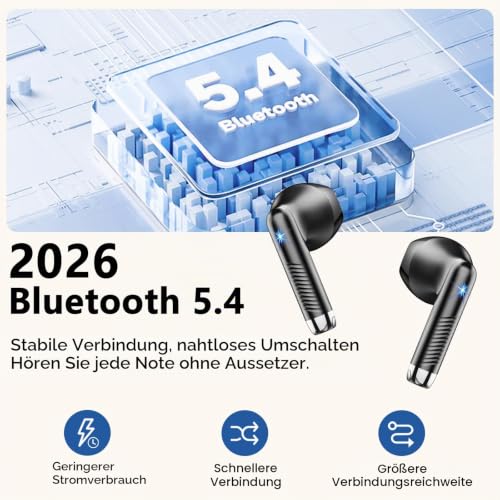 Thumbnail 1 de Drsaec J55: Bluetooth 5.4 In-Ear Kopfhörer – 6D HiFi, ENC & App-Anpassung