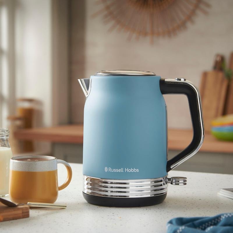Thumbnail 2 de Tetera eléctrica Russell Hobbs Hanley Retro Blue 1,7 L – Potencia y estilo en la encimera