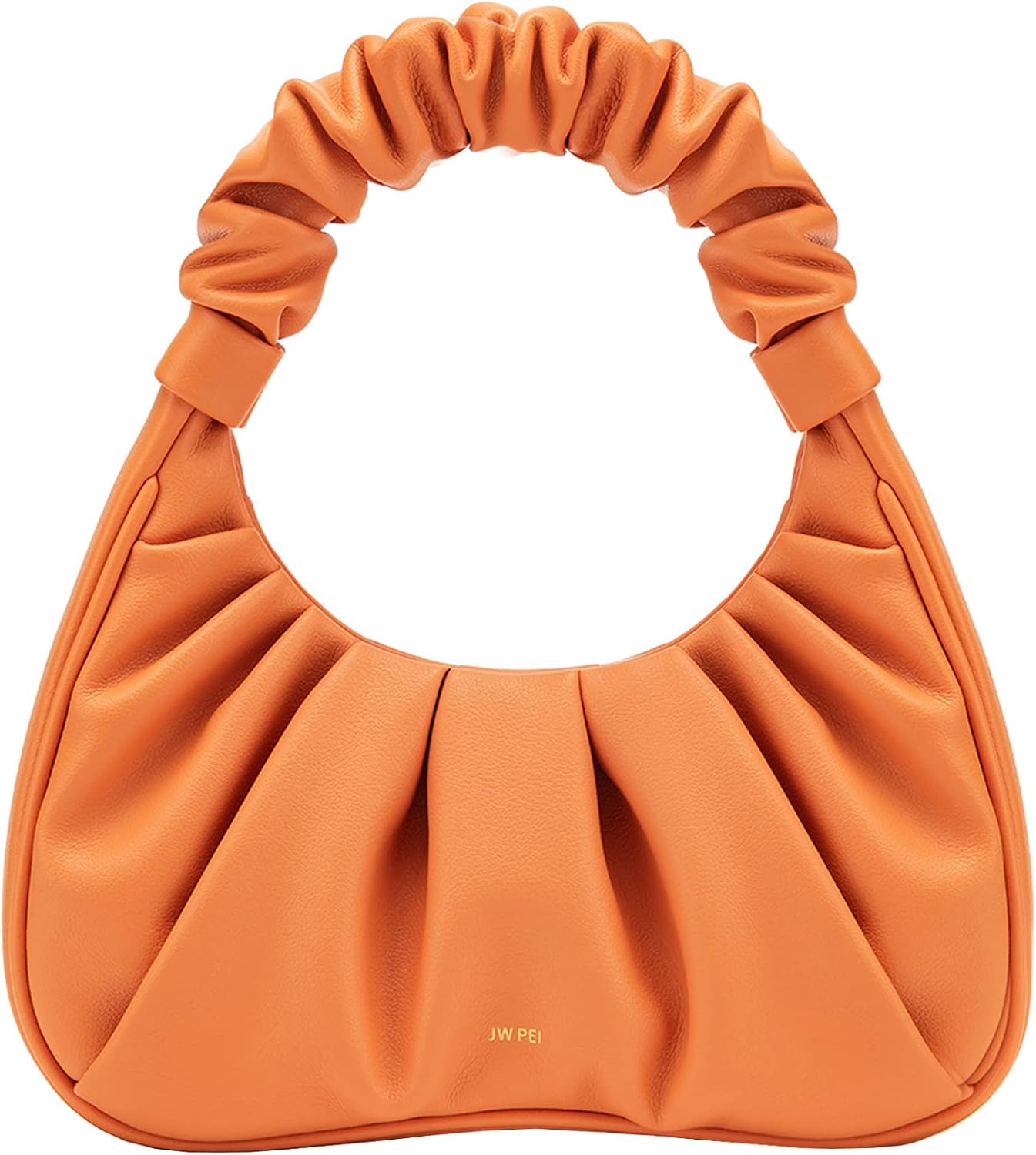 Detalle de JW PEI Gabbi ruched hobo handbag