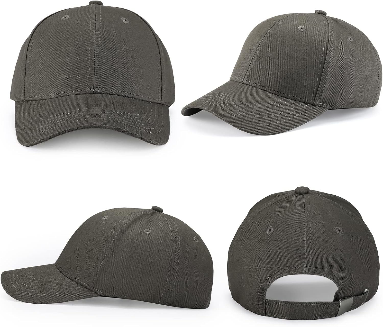 Detalle de KELOYI Baseball Cap – verstellbare Baumwollkappe für Damen und Herren, Outdoor & Freizeit