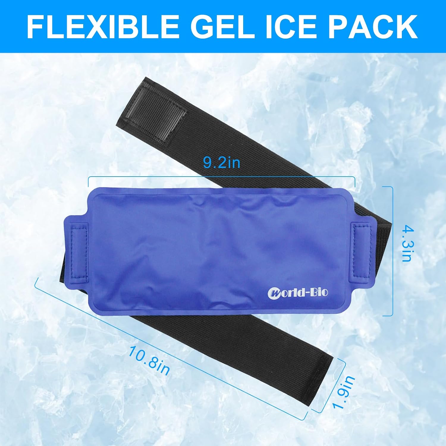 Thumbnail 3 de Gel per caviglia Ice Pack 9.4"x4.5" 🩹
