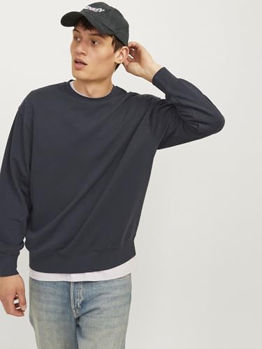 Thumbnail 6 de JJECHARGE Sudadera con Cuello Redondo Noos de JACK & JONES – Azul Marino (Talla S)