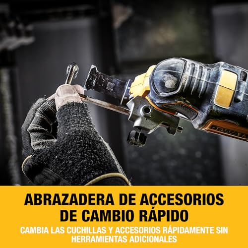 Detalle 2 de DEWALT DCS355N-XJ Multiherramienta oscilante 18 V 🛠