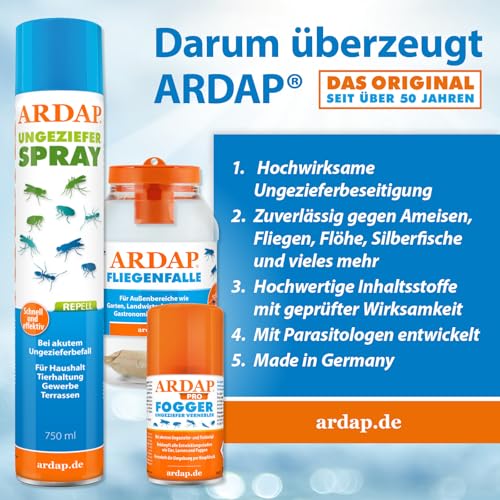 Detalle 1 de ARDAP Repell Ameisenmittel 500g – Ameisenpulver mit Sofort- & Nestwirkung