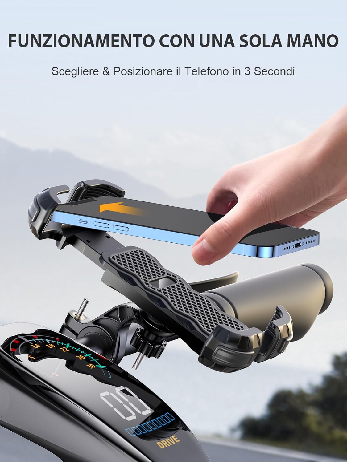 Detalle de CIRYCASE Porta Cellulare supporto telefono bici 6,8"