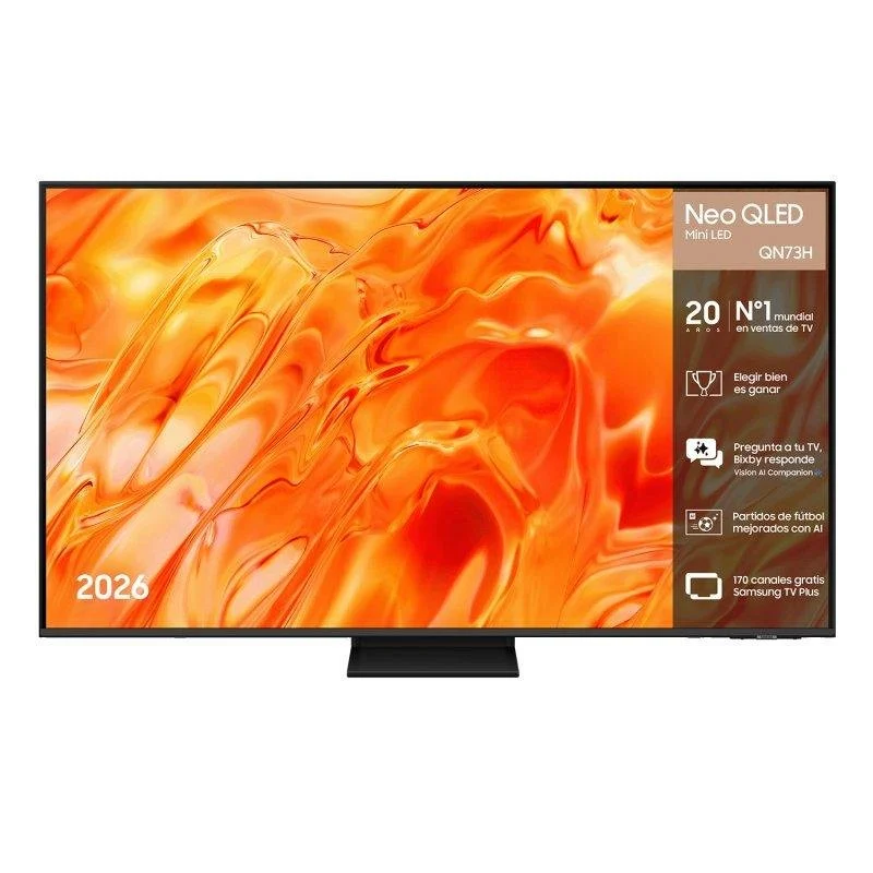 Detalle de Samsung Neo QLED TQ55QN73HAUXXC (55"): televisor 4K Neo QLED con HDR10+ y Smart TV Tizen