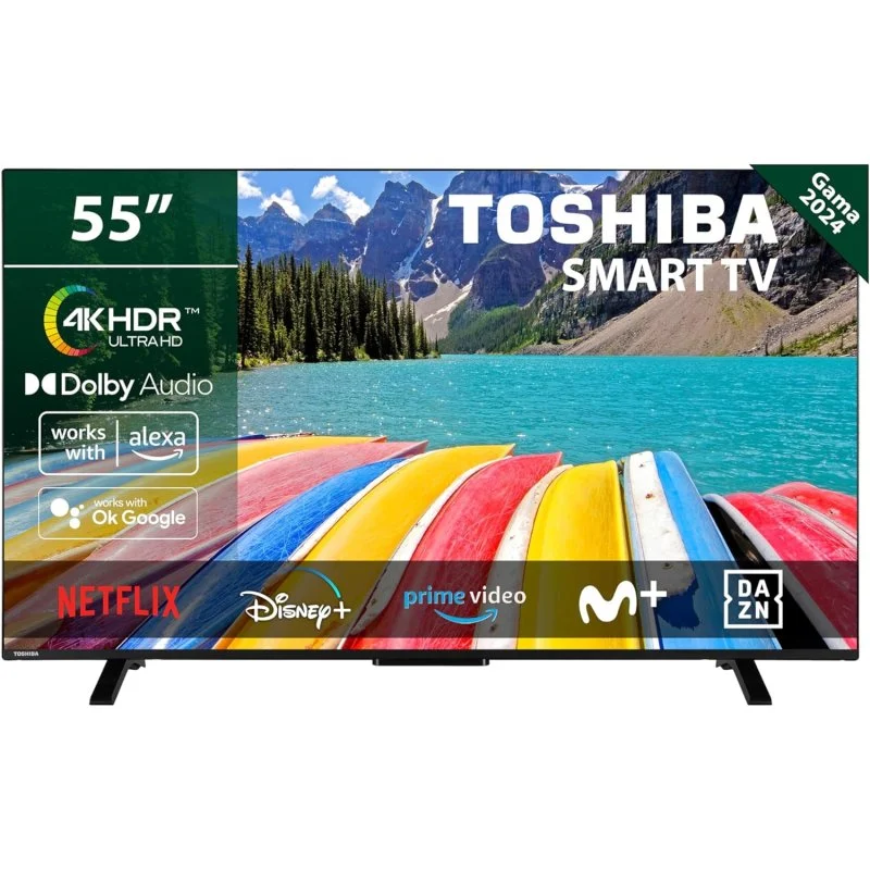 Detalle de Toshiba 55UV2363DG: TV LED 55" 4K HDR con control por voz y Dolby Vision