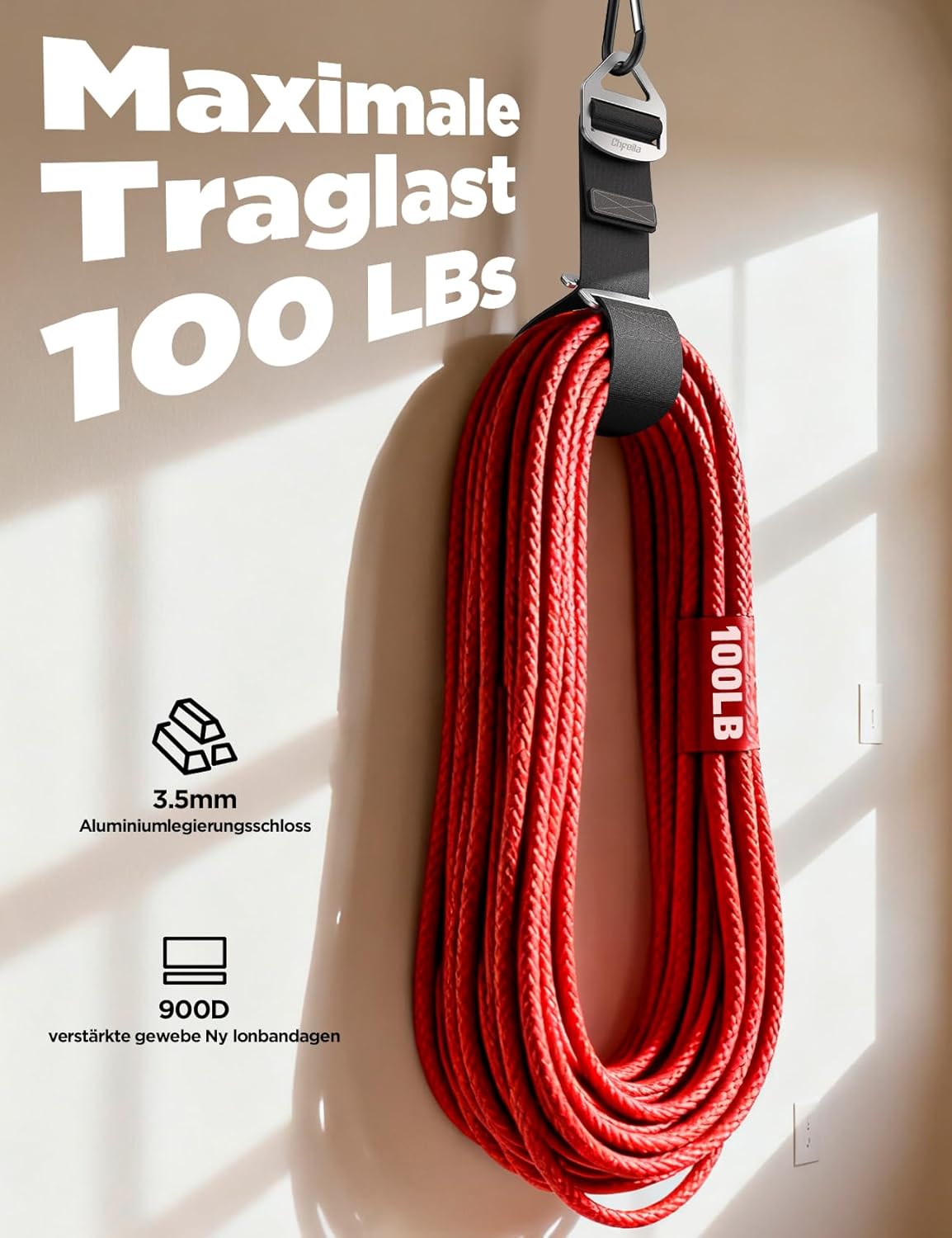 Thumbnail 2 de Verlängerungskabel-Organizer 4er-Pack