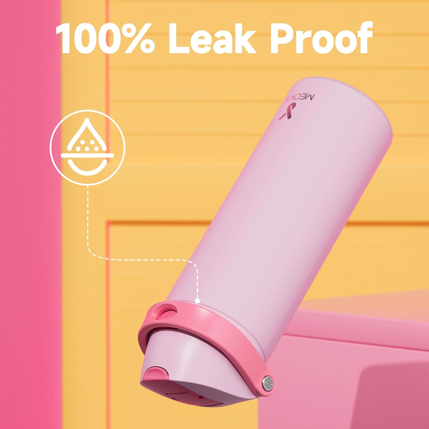 Thumbnail 6 de Meoky Stainless Steel 24 oz Insulated Water Bottle 🚰