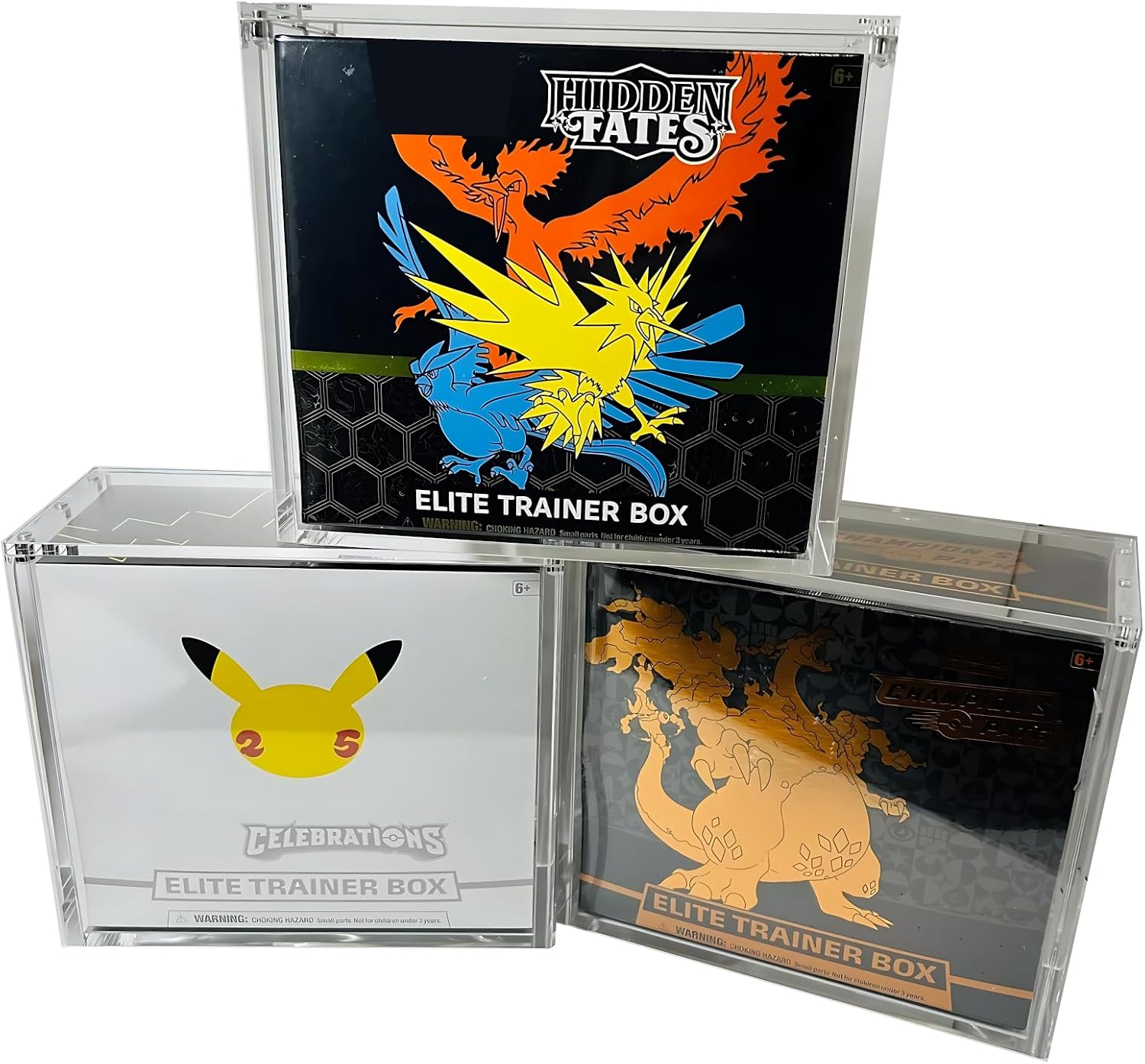 Thumbnail 6 de Vaulted Vortex 8mm Thick Acrylic Display Case for Pokemon ETB Elite Trainer Boxes