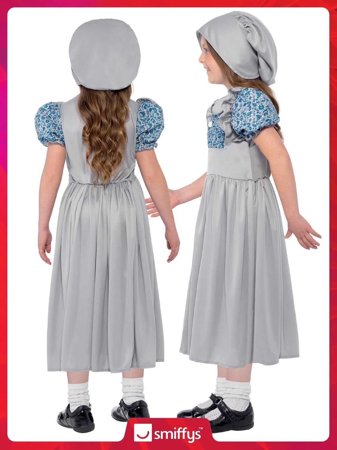 Thumbnail 5 de Smiffys Costume Scolara vittoriana 7-9 anni