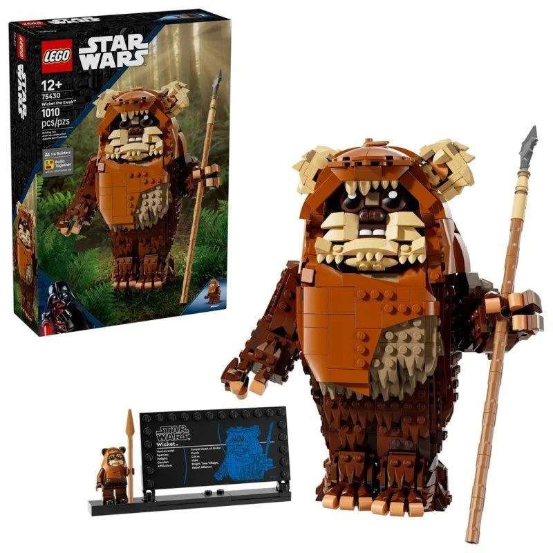 Detalle de LEGO Star Wars Wicket El Ewok 75430 — 1.010 piezas 🧩