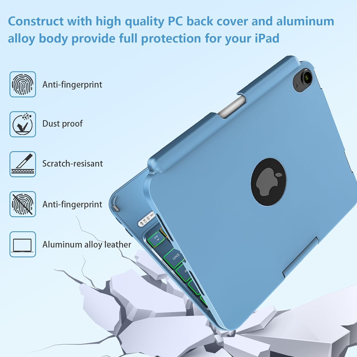 Thumbnail 5 de TaIYanG Keyboard Case for iPad mini 7 A17 Pro, 8.3" 🧑