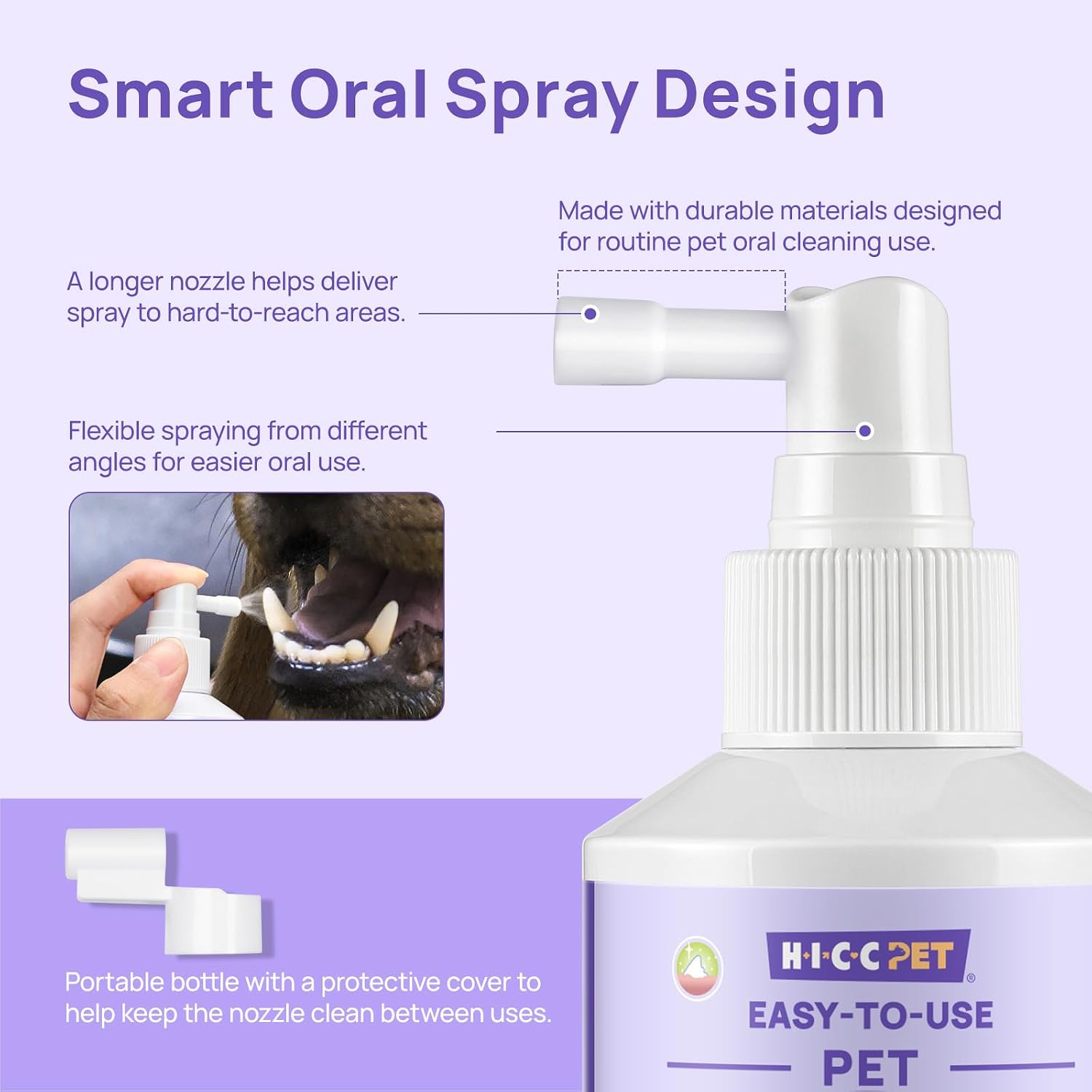 Thumbnail 5 de HICC PET Dog Mouth Cleaning Spray, 5.1 fl oz