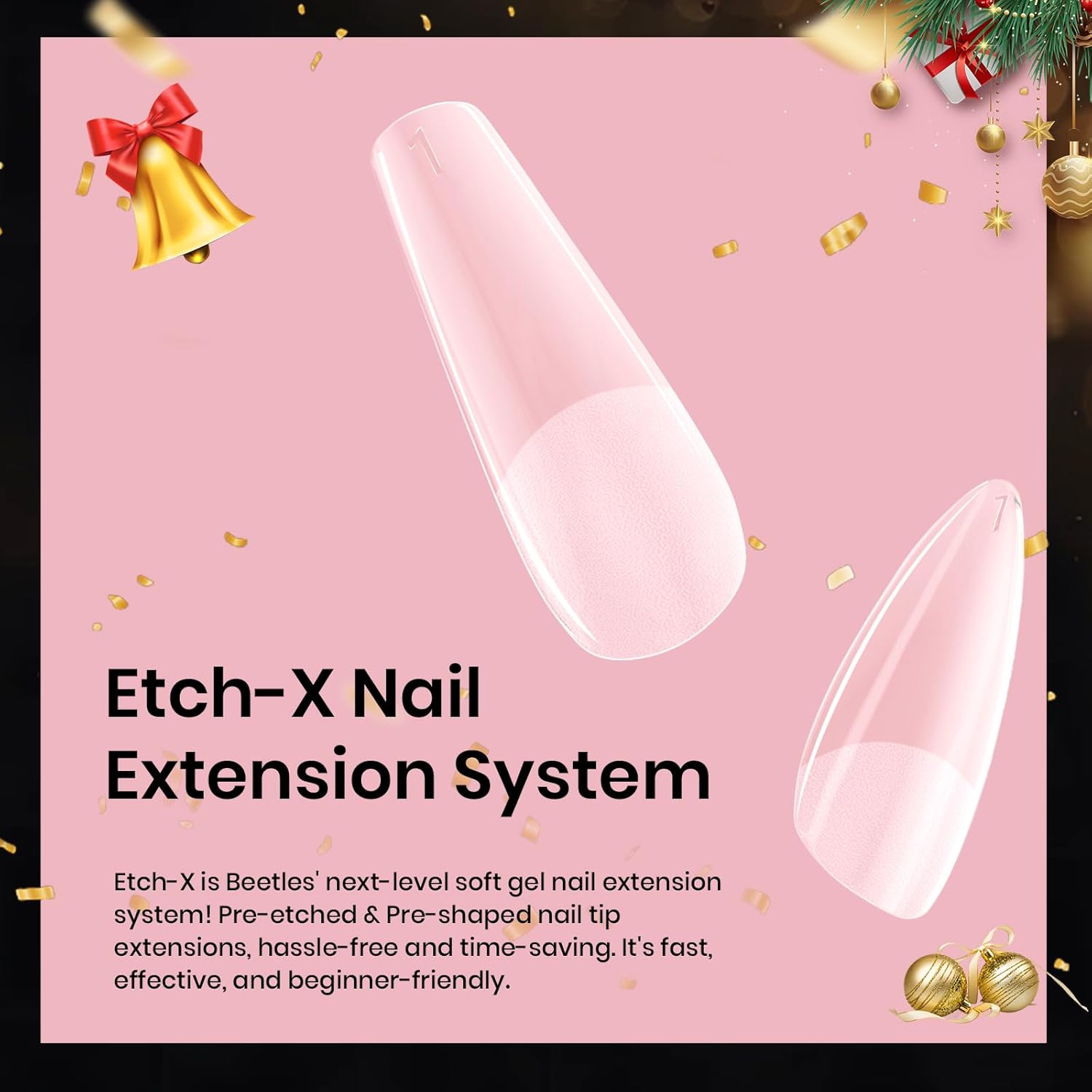 Thumbnail 6 de Beetles Gel Nail Tips Medium Almond 288pcs