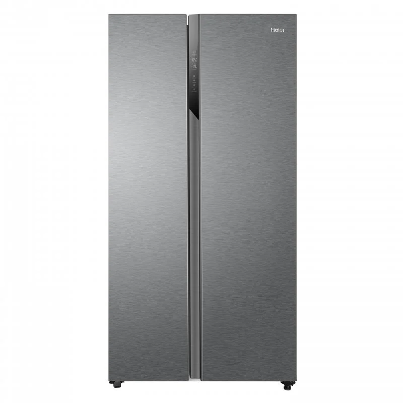 Detalle de Haier HSR3918ENPG frigorífico americano acero inoxidable