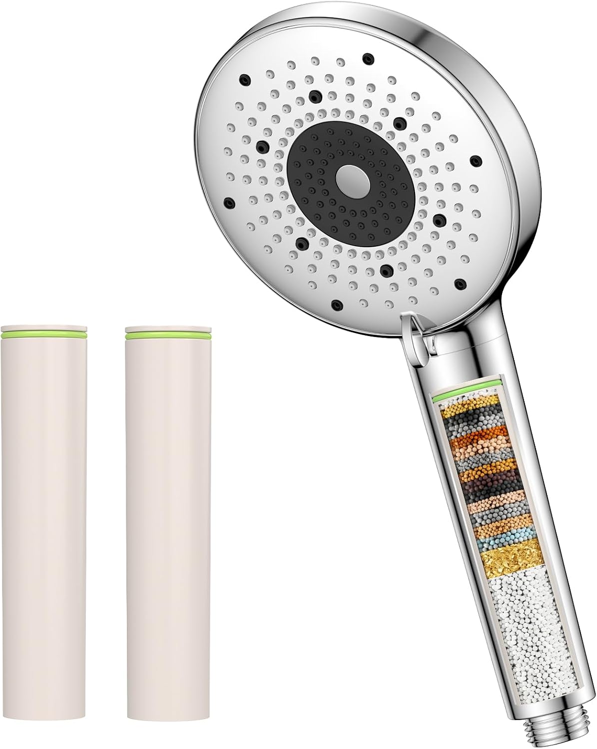 Detalle de YEAUPE PRO Soffione Doccia Ø115 mm con Filtro 25 fasi