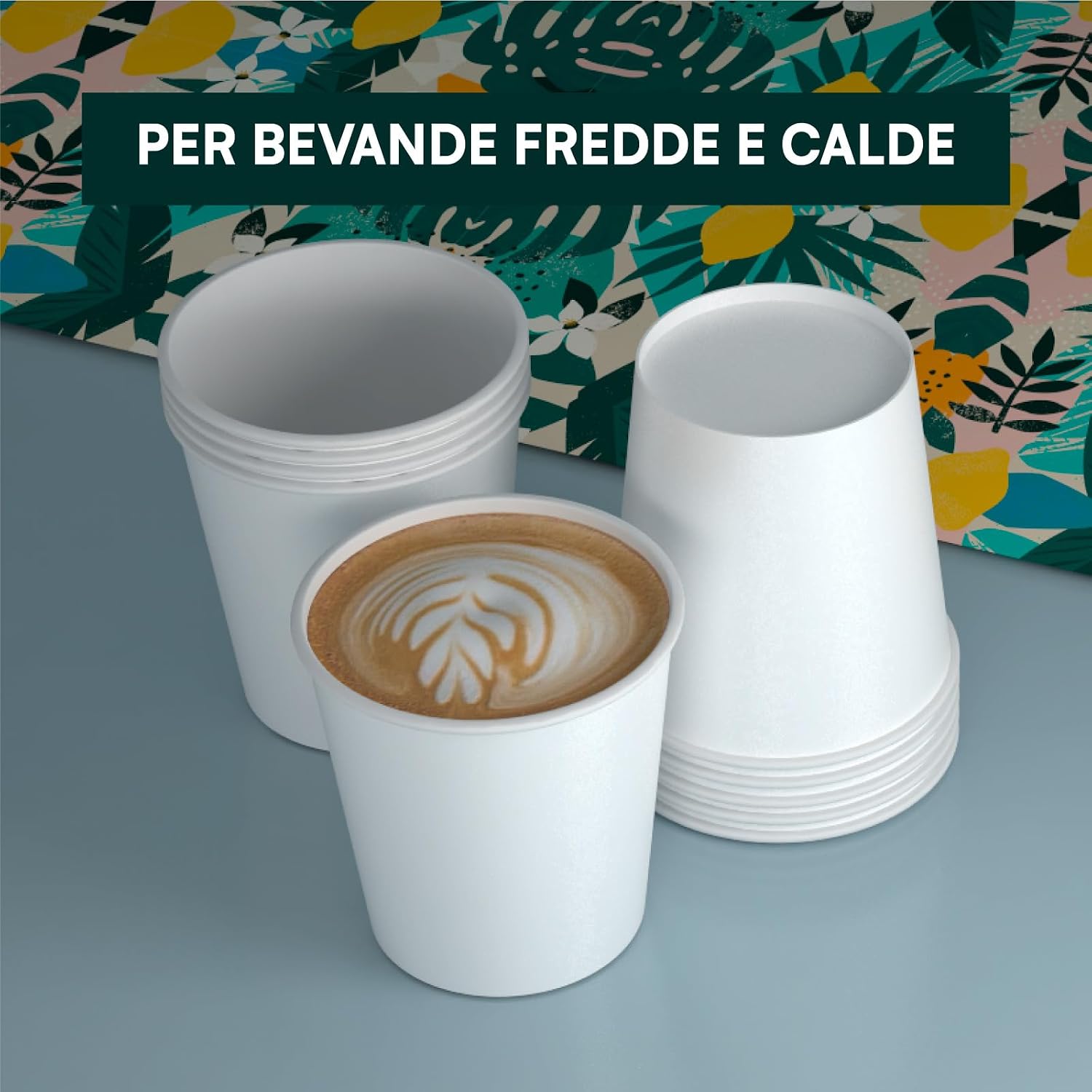 Detalle 2 de Baciato Caffè 1000 Bicchieri Carta 166ml