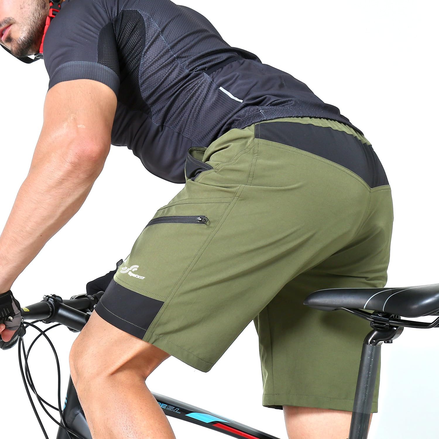 Thumbnail 1 de Sportneer MTB Radlerhose Herren mit 3D-Polsterung, gefüttert und UPF 50+