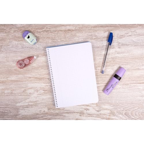 Detalle 2 de ENRI Plus Cuadernos A5 — Pack 5, 80 hojas cuadriculado