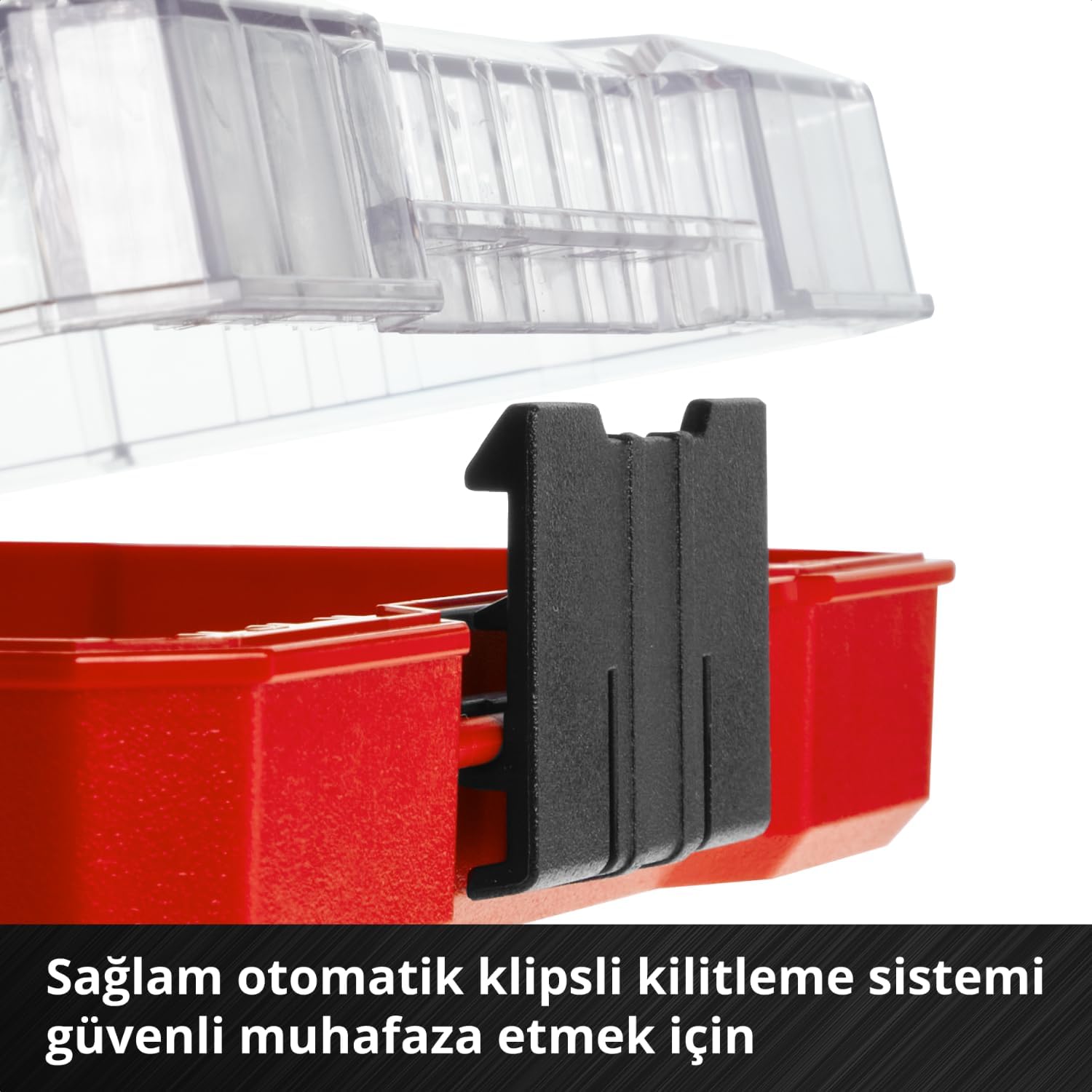 Detalle 2 de Einhell XS-Case 118693 32-Piece Screwdriver Bit Set, S2 Steel