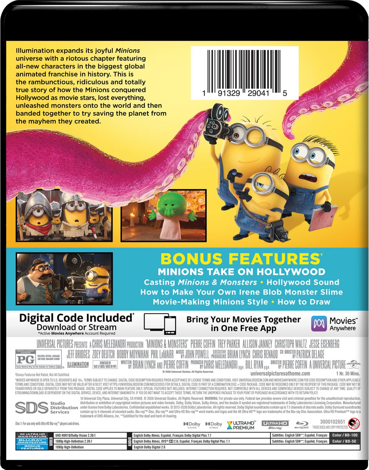 Detalle de Minions & Monsters Collector's Edition 4K Ultra HD + Blu-ray + Digital