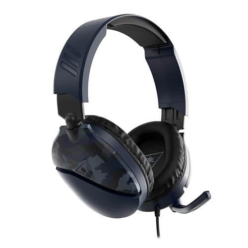 Detalle 2 de Turtle Beach Recon 70 Blue Camo 🎮 para PS4, Switch, Xbox, PC