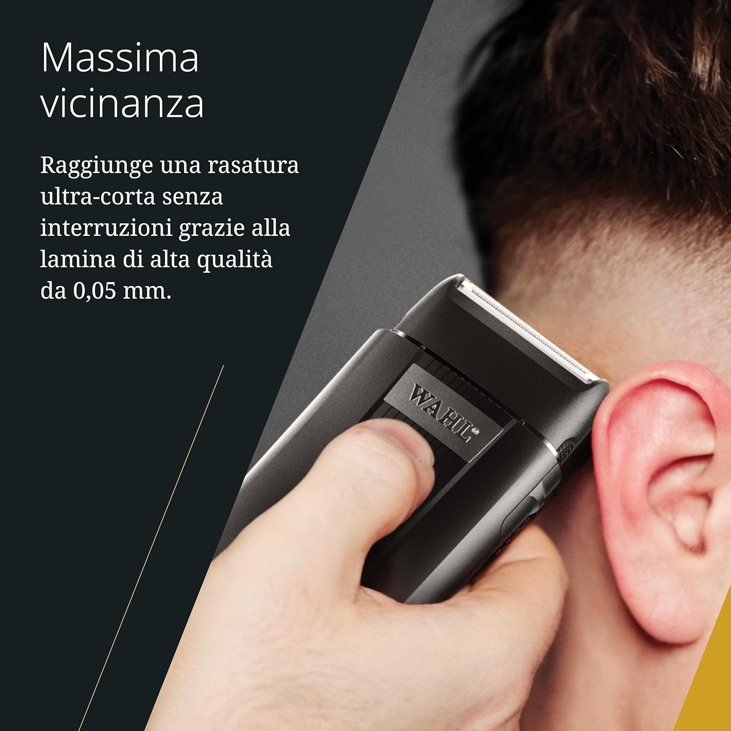 Detalle de Wahl Super Close: rasatura di precisione per rifiniture leggendarie