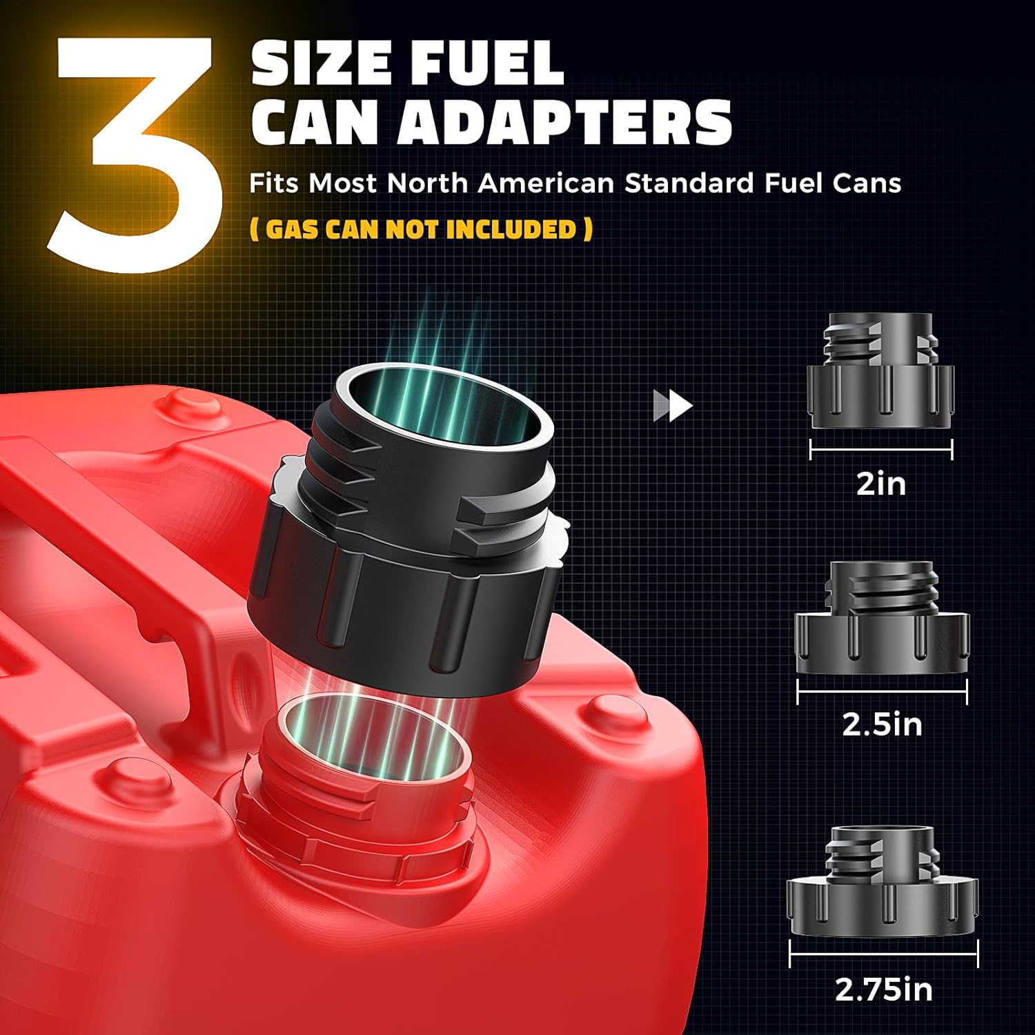 Thumbnail 5 de DIYtoolifz Cordless Fuel Transfer Pump with Auto-Stop (3.2 GPM) for DeWalt 20V & Milwaukee 18V Batteries