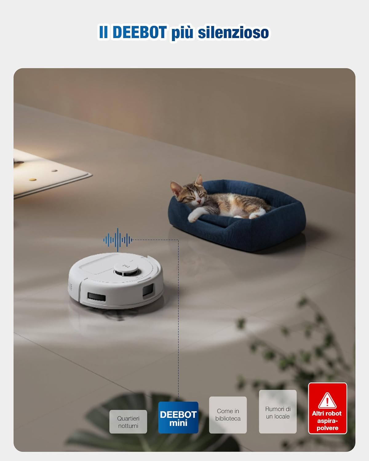 Thumbnail 2 de ECOVACS DEEBOT MINI con funzione lavapavimenti e stazione OMNI Mini