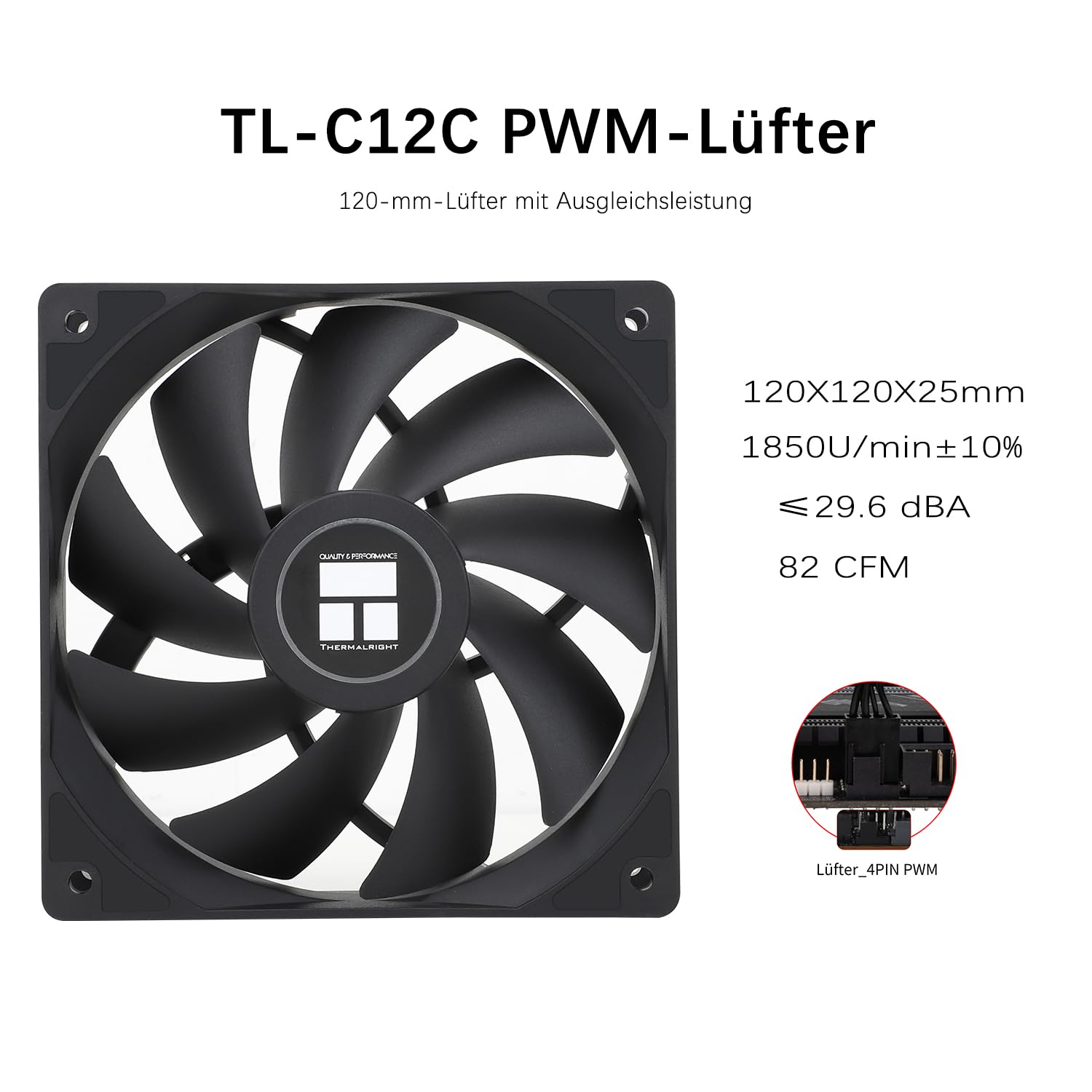 Thumbnail 5 de TR-Thermalright Peerless Assassin 120 SE Extrem CPU-Luftkühler – Dual Tower, 6 Heatpipes, 120 mm PWM-Lüfter