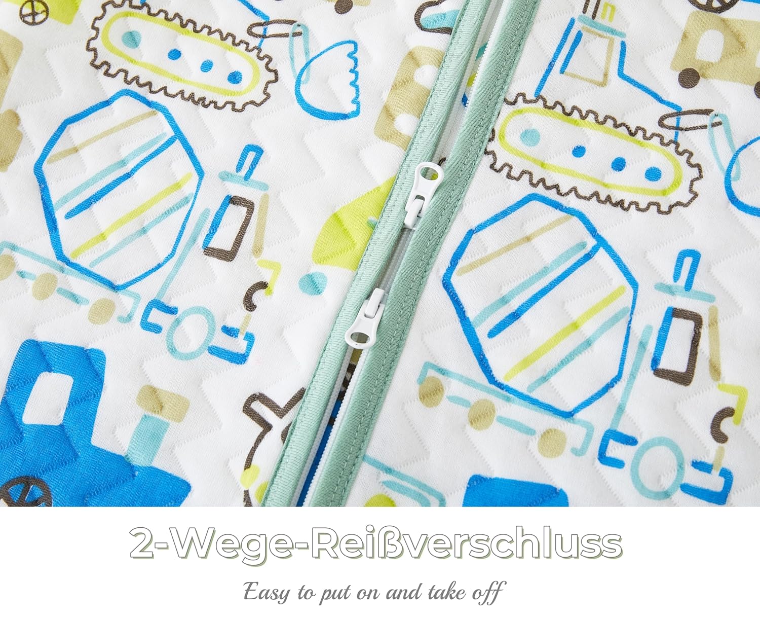 Thumbnail 5 de Chilsuessy Baby Schlafsack mit Füßen 1.5 Tog – 70–100 cm, 100% Baumwolle