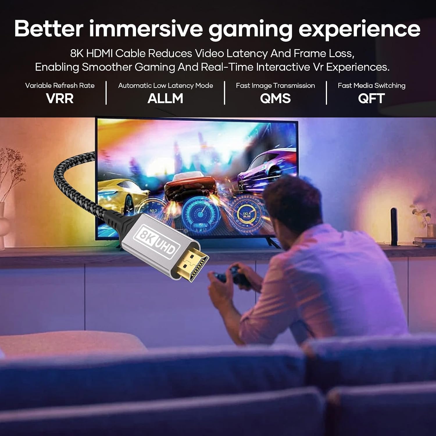 Detalle 1 de Lumivtx HDMI Verlängerung 3 m