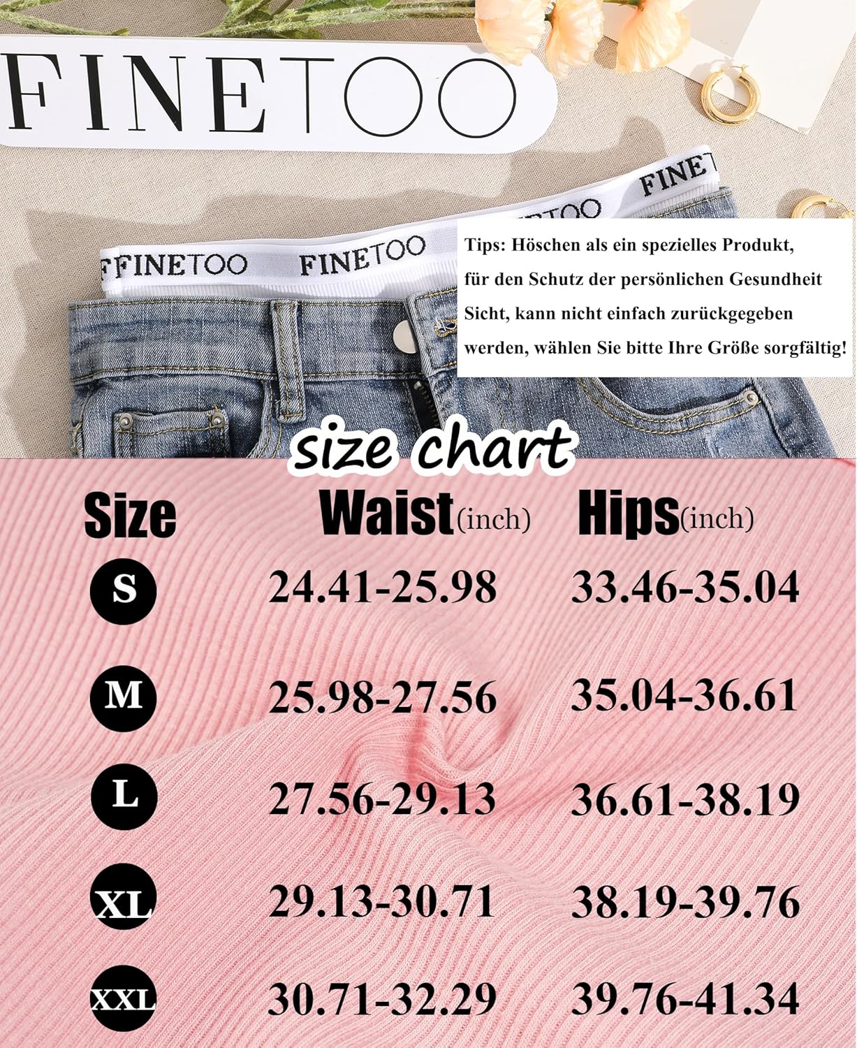 Detalle 2 de FINETOO Boxershorts 5er Pack Unterhosen Baumwolle