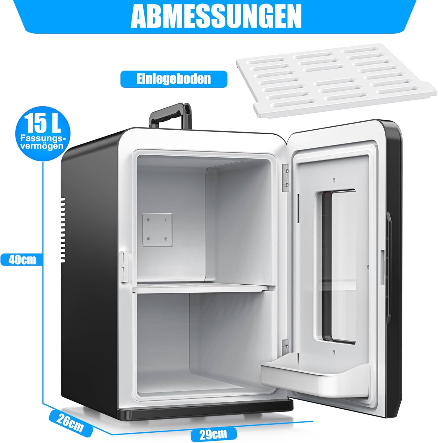 Thumbnail 1 de KESSER® 2in1 Mini Kühlschrank 15 Liter