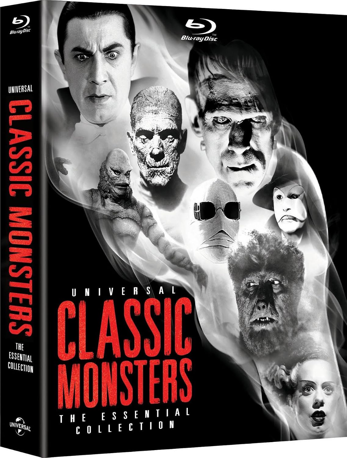 Detalle 2 de Universal Classic Monsters: The Essential Collection Blu-ray, 8-Disc Horror Set